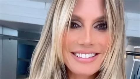 Heidi Klum Shares Nude Photos Ahead of Paris Couture Fashion。